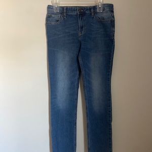 Cat and Jack skinny stretch blue jeans